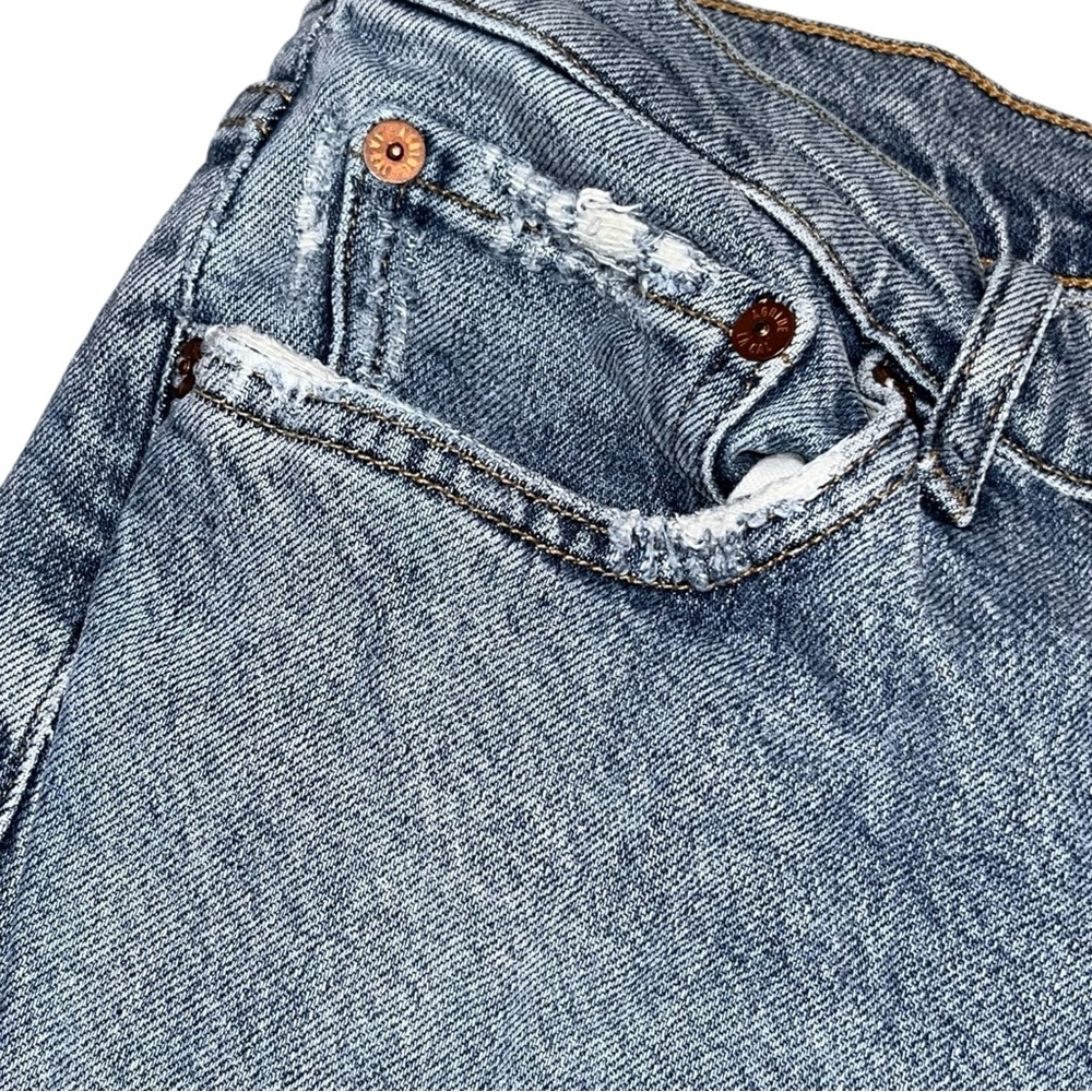 Agolde Nico High Rise Distressed Skinny Ankle Jeans Women’s size 31 - Picture 7 of 16
